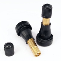 PCS bouchons de tige de valve de pneu de voiture en caoutchouc Tr414 tige de valve de pneu en laiton TPMS Tr413