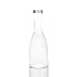 Ru Star Bouteille en verre d'alcool 100ml 250ml 500ml Bouteille de vodka whisky <span class=keywords><strong>rhum</strong></span> en verre avec couvercle <span class=keywords><strong>à</strong></span> vis - Product Image 2