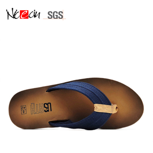 Nicecin-Zapatillas personalizadas para hombre, <span class=keywords><strong>chanclas</strong></span> estampadas <span class=keywords><strong>de</strong></span> piel <span class=keywords><strong>de</strong></span> playa, <span class=keywords><strong>de</strong></span> <span class=keywords><strong>madera</strong></span>, sublimación en blanco - Product Image 5
