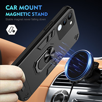 Support magnétique pour voiture, étui de téléphone portable, coque antichoc PC+TPU pour vivo IQOO Z10R/Neo 10R/Neo 10Pro/15/13/Z9s
