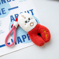 Porte-clés en peluche amusant et créatif en forme de outils (marteau, ciseaux), pendentif de sac, cadeau original pour hommes, vente en gros