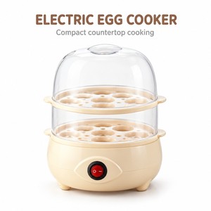 Cuiseur à œufs électrique automatique et multifonctionnel pour usage domestique avec arrêt automatique - Product Image 3