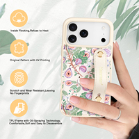 Étui en cuir microfibre personnalisé pour iPhone 18/17 Pro Max, tendance pour filles, antichoc, étanche, avec support réglable