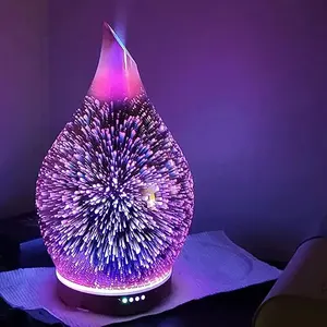 Explosive fireworks glass aromatherapy machine New Air Freshener Fragrance Aroma Perfume Difuser Wholesale Scent Lamp Diffuser
