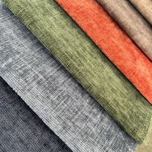 Đồng bằng 340gsm 143cm chiều rộng sợi nhỏ Chenille vải cho nhà dệt vải couch nhà sản xuất Estro - Product Image 1