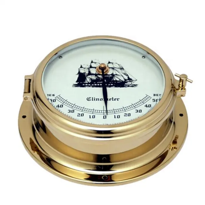 Calibrador digital de latón de 180mm, brújula, reloj, barco marino, barco, navegación náutica, alcance de 50 grados