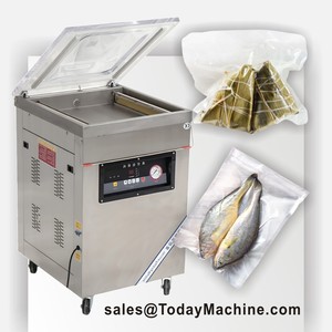 Machine à sceller sous vide agricole à double chambre Machines à emballer sous vide la viande industrielle alimentaire Sous Vide Emballage Viande Vacio - Product Image 5