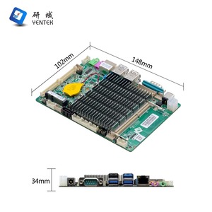 OEM ODM J1900 CPU DDR3L VGA 2 EDP LAN COM WIN10 3.5 Inch EPIC Fanless Industrial <b>Mini</b> ITX Motherboard - Product Image 3