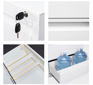 Phong Cách Hiện Đại Thép Treo Tủ Tập Tin Cho Văn Phòng & Phòng Khách Bảng Điều Chỉnh Gỗ Phong Cách Ngăn Kéo Loại Khóa Chìa Khóa Với Thẻ Nhỏ Hộp - Product Image 5