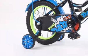 Vélo pour enfants à 4 roues de 12, <span class=keywords><strong>14</strong></span>, 16, 18, 20 <span class=keywords><strong>pouces</strong></span>, vélo pour enfants de 2 à 8 ans, pour les enfants de 9 à 11 ans, fourche en acier - Product Image 5