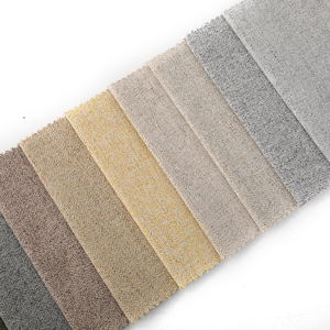 Tela Jacquard tejida de terciopelo de alto lujo, Material Textil transpirable de alta calidad, hilo teñido, estilo liso para muebles, sofá, lino - Product Image 6