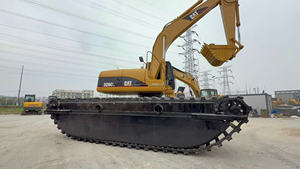 320CL แมวมือสองสำหรับการพัฒนาอุทยานพื้นที่ชุ่มน้ำ320B 320D 320DL 320BL รถขุดสะเทินน้ำสะเทินบก - Product Image 5