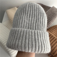 Hoge kwaliteit op maat gemaakte logo cartoon/figuur/fruit patroon gevoerde beanie muts met oorbescherming unisex volwassenen