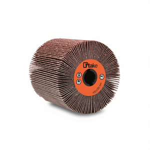 Ttake Corundum Abrasive Cloth Flap <b>Wheel</b> 100x100 Mm With Hole Key For Metal <b>Grinding</b> - Product Image 2