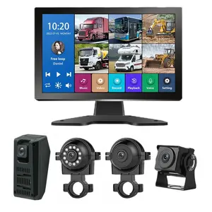 Touchscreen 10,1 Zoll kabel gebundene Auto-Rückfahr hilfe BSD 360 Auto kamera Bird View System Mp5 TV-Monitor 4k 2k Dashcam Rückfahr system