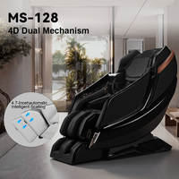 Fauteuil de massage 4D à gravité zéro avec airbag intégral, rail L extra long, personnalisable OEM