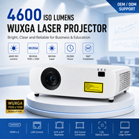 Projecteur professionnel pour entreprises, 4600 lumens ISO, WUXGA, laser, 20 000 heures de durée de vie, pour salle de conférence