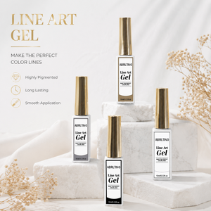 Abrltino marque privée Super brillant argent métallisé peinture doublure <span class=keywords><strong>vernis</strong></span> à <span class=keywords><strong>ongles</strong></span> <span class=keywords><strong>dessin</strong></span> rayure miroir tirer ligne UV Gel <span class=keywords><strong>vernis</strong></span> - Product Image 3