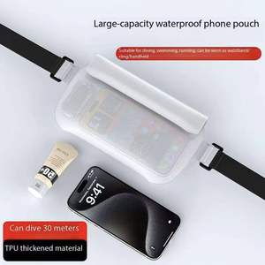 Bolsa Impermeable de TPU para Cintura, para Buceo, Rafting y Actividades Acuáticas, Gran Capacidad, Alta Calidad, Unisex, Deportiva - Product Image 1