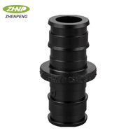 Raccord en alliage polyéthylène 1/2" x 1/2", raccord d'expansion PEX pour systèmes d'alimentation en eau par conduites PEX, raccord PEX PPSU de haute qualité