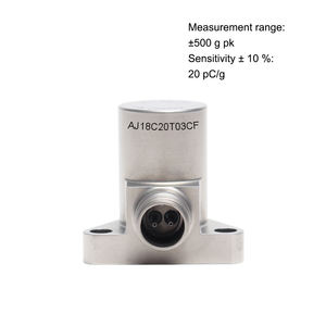 극한의 열에 견디는 482 ° C: 차동 압전 가속도계, 20 <span class=keywords><strong>PC</strong></span>/g, ±500g, 2-6kHz, 고온 합금 하우징 - Product Image 2