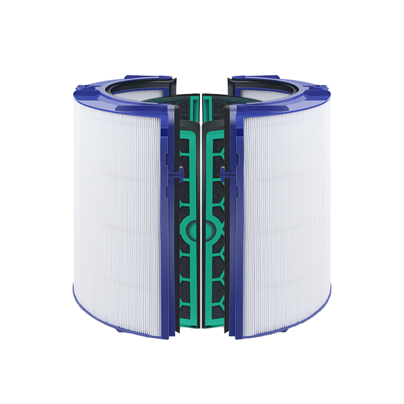 Для Dyson Hp04 Tp04 Dp04 герметичный двухступенчатый очиститель воздуха Hepa и набор углеродных фильтров