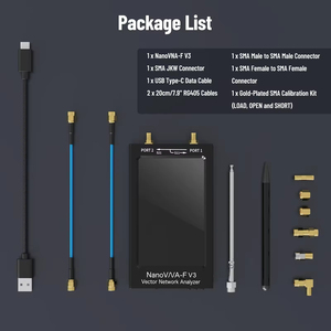 Analizador de Redes NanoVNA-F V3 2023 Actualizado, 1MHz-6GHz, Pantalla de 4.3 Pulgadas, Antena HF VHF UHF VNA, 801 Puntos de Escaneo - Product Image 5
