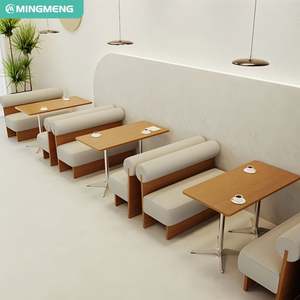 Madera Cuero Ratán Mesas y Sillas Interior Ocio Minimalista Café y Postre Tienda Muebles - Product Image 3