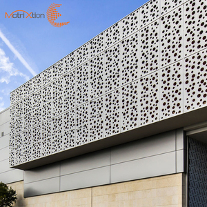 <strong>Aluminum</strong> Decorative Metal <strong>Panels</strong> Exterior Interior Laser Cut Screen Designs - Product Image 1