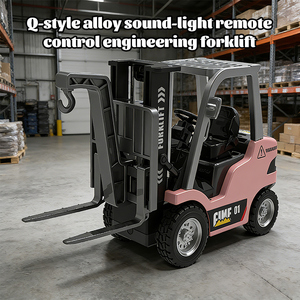 Empilhadeira RC Mini Q Alloy HG4-243 - Barreira de Obstáculos, Controle 2.4G, Luz e Som, Ajuste de Velocidade, Demonstração Automática, Empilhadeira - Product Image 5