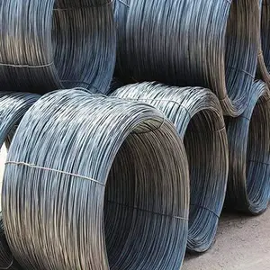 Construction Black Painting Manufacture Direct Sale Galvanized Steel Wire at Cheap Price Galvanized Steel 25 Ton