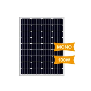 Mono Solar Panels 100w 150w 200w Panel Solar 100w 150w 200w Cheap Mini Solar Panel 12v 50w 100 Wat