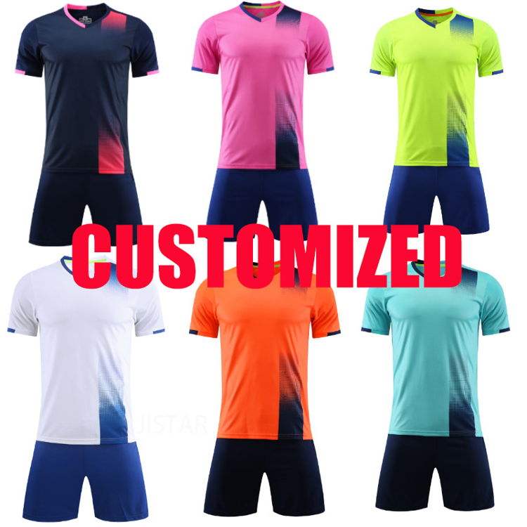 Grossiste en maillots de football importés de Chine sans marque, maillot de  foot sans logo, fournisseur de Guangzhou de maillots de football en