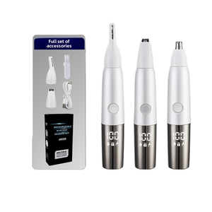 El <span class=keywords><strong>mejor</strong></span> mini Dispositivo de depilación eléctrica, recortador de cejas facial indoloro <span class=keywords><strong>y</strong></span> <span class=keywords><strong>cortapelos</strong></span> de <span class=keywords><strong>nariz</strong></span> alimentado por batería - Product Image 2
