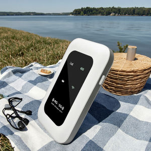 Di piccole dimensioni 4G LTE Router <span class=keywords><strong>Internet</strong></span> Mobile LED indicatore WiFi6 SIM Card Hotspot USB C ricarica VoIP MF07NA Mobile Firewall - Product Image 1