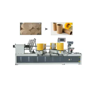 Automatic High Speed Spiral Paper Core Machine Winding Paper Tube Production Machines