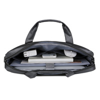 Sac pour ordinateur portable en tissu Oxford avec logo personnalisé, sac messager portable pour ordinateur portable