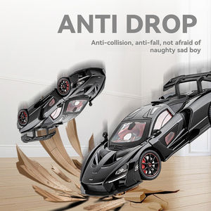 Modellino di auto 1:24 <span class=keywords><strong>McLaren</strong></span> <span class=keywords><strong>Senna</strong></span> con suono e luce in metallo modello di auto giocattolo decorano modello di supercar - Product Image 5