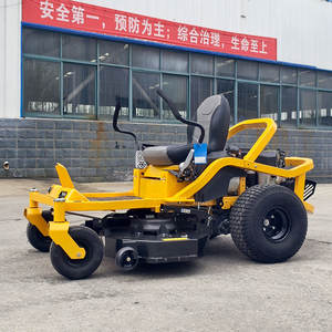 <span class=keywords><strong>Tondeuse</strong></span> autoportée à direction zéro avec siège confortable, pneus durables antidérapants et direction flexible pour les angles - Product Image 6