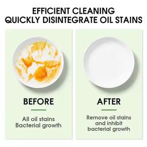 Cairan Pencuci piring ramah lingkungan alami aroma Lemon 50%-80% bahan aktif Pembersih Noda dapur untuk menghilangkan noda - Product Image 6