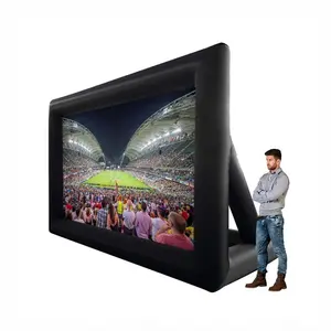 Led Inflatable Moving Projection Screen Factory Wholesale Outdoor Indoor Mini Inflable Screen Cinema