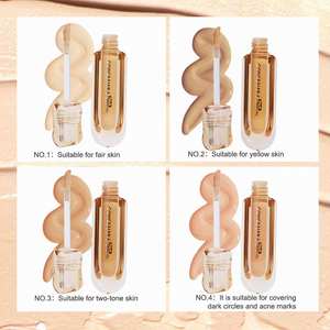 <span class=keywords><strong>Correcteur</strong></span> liquide hydratant <span class=keywords><strong>Correcteur</strong></span> bio imperméable personnalisé <span class=keywords><strong>Correcteur</strong></span> semi-mat de marque privée et <span class=keywords><strong>correcteur</strong></span> de pêche - Product Image 3