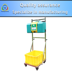 Estación de <span class=keywords><strong>Lavaojos</strong></span> de Emergencia Portátil y Removible con Tanque de 30L y Carro de Acero Inoxidable SS304, Producto de Seguridad para Laboratorios y Plantas - Product Image 1