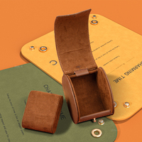 Boîte cadeau de montre en papier personnalisable avec couvercle pour présenter des boîtes de montres emballées avec style