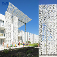 Vente en gros de panneaux composites en aluminium perforé découpés au laser de 20 mm pour la décoration extérieure des bâtiments