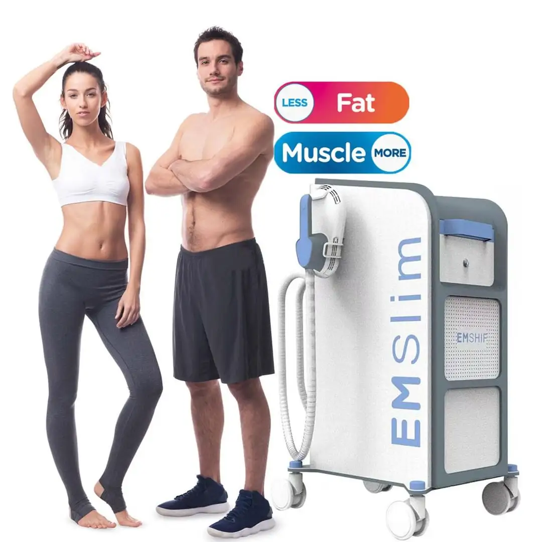 portable EMS body Shape sculpting neo muscle building stimulation fat reduction 15 tesla rf EMS slimming machine