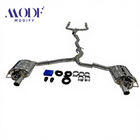 Système d'échappement Catback Valvetronic en acier inoxydable de haute qualité pour Mercedes Benz C43 AMG W205, contrôle électronique des soupapes, garantie 1 an