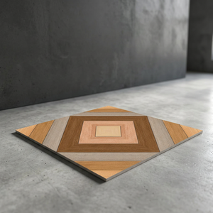 Heavy Duty Outdoor Porcelain Parking Tiles 400x400mm Rustic Green Glossy Matte Finish 12mm Thickness - Product Image 3