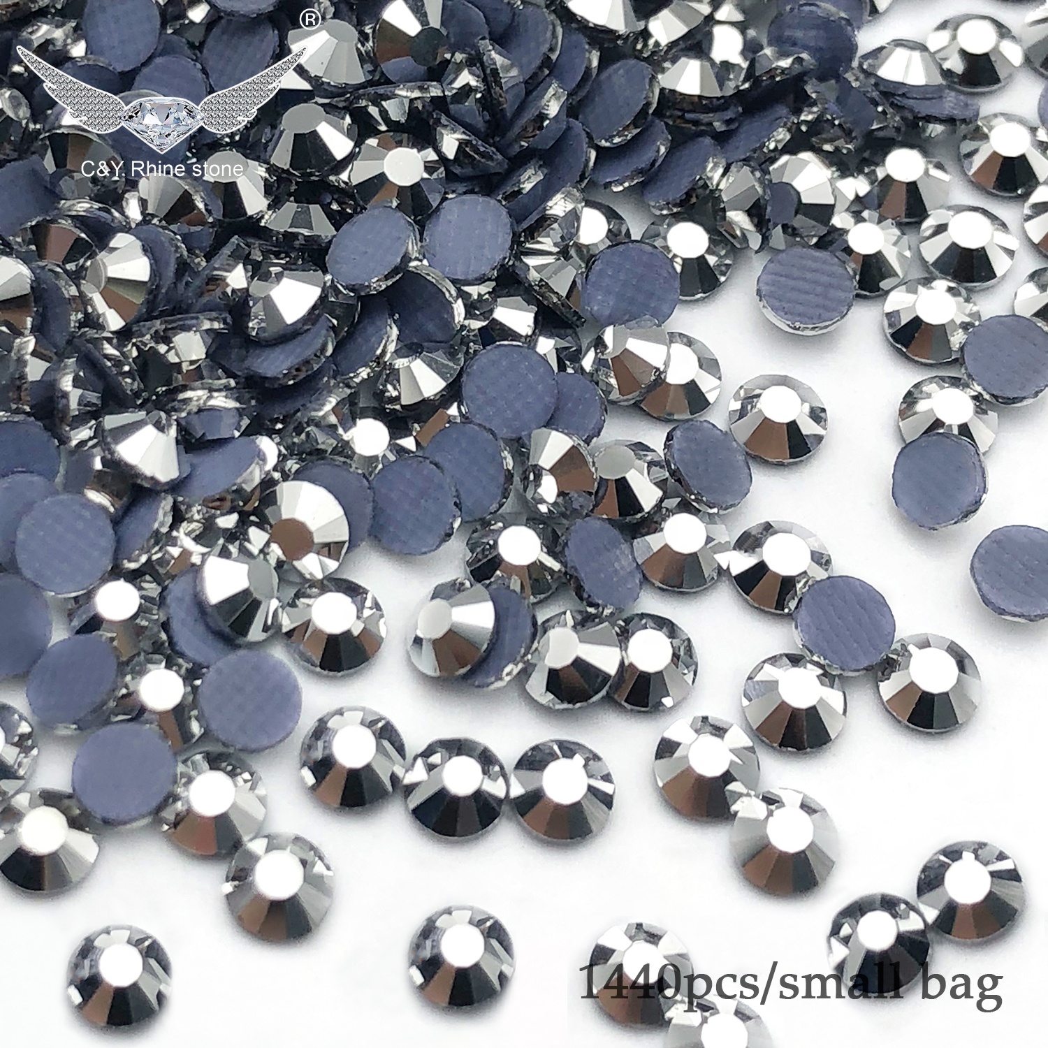 Nastro di strass di cristallo gorgecraft, Cintura hotfix in resina con