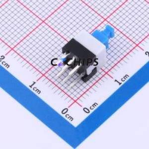 YTS70L250CU Push Button Switch Through hole Component (THT) Switch Self-Locking 2.5N - Product Image 2